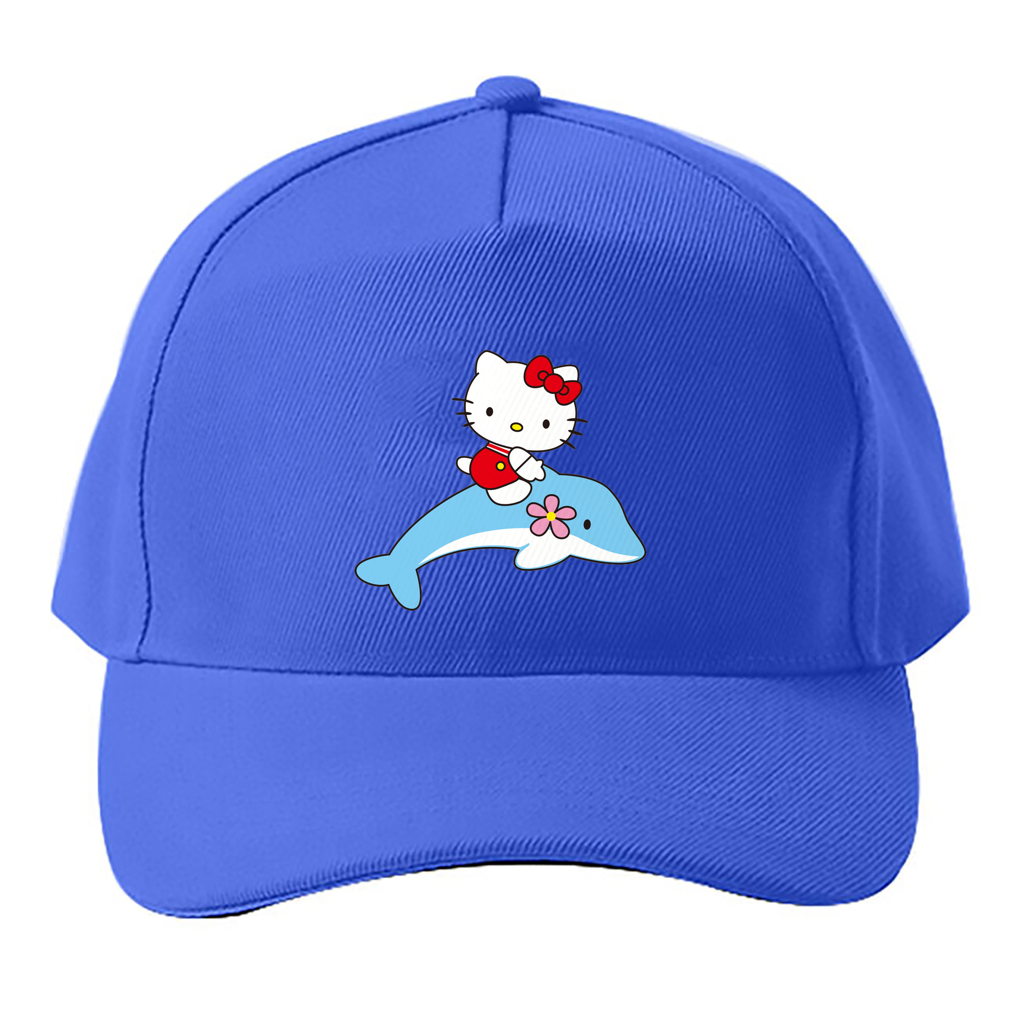 （画像用） Hello Kitty ハローキティ ベースボールキャップ 綿100％ 男女兼用 帽子 スポーツ